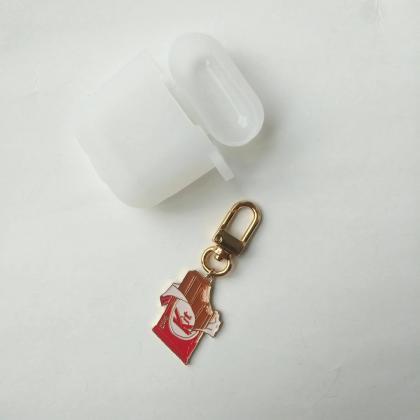Pack Of Kit Kat Airpod Keychain, Airpod Case..